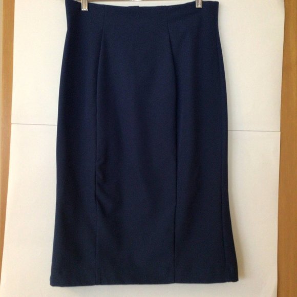 eva mendes for New York & Company Dresses & Skirts - Blue Eva Mendes Joanna Midi / Pencil Skirt - Size 10